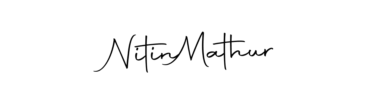 if you are searching for the best signature style for your name Nitin  Mathur. so please give up your signature search. here we have designed multiple signature styles  using Autography-DOLnW. Nitin  Mathur signature style 10 images and pictures png