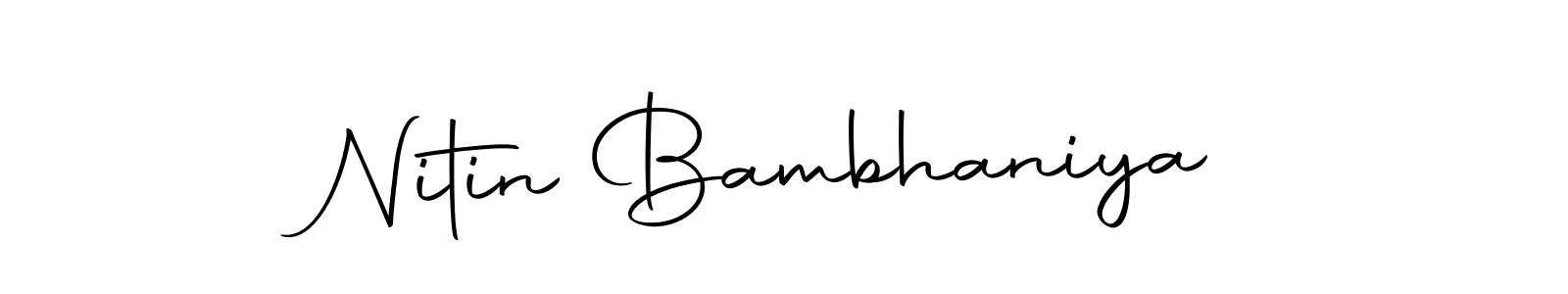 It looks lik you need a new signature style for name Nitin Bambhaniya. Design unique handwritten (Autography-DOLnW) signature with our free signature maker in just a few clicks. Nitin Bambhaniya signature style 10 images and pictures png