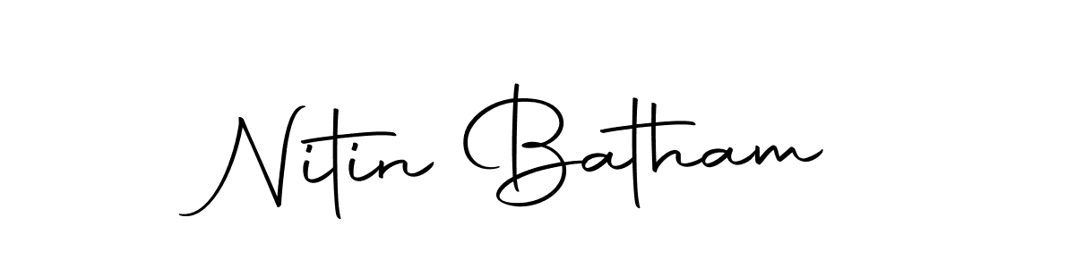 The best way (Autography-DOLnW) to make a short signature is to pick only two or three words in your name. The name Nitin Batham include a total of six letters. For converting this name. Nitin Batham signature style 10 images and pictures png