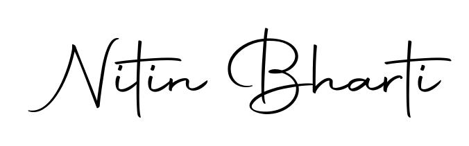 If you are searching for the best signature style for your name Nitin Bharti, here we have designed multiple signature styles using Autography-DOLnW. Nitin Bharti signature style 10 images and pictures png