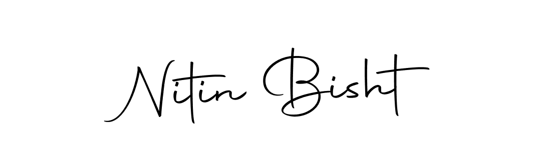 The best way (Autography-DOLnW) to make a short signature is to pick only two or three words in your name. The name Nitin Bisht include a total of six letters. For converting this name. Nitin Bisht signature style 10 images and pictures png