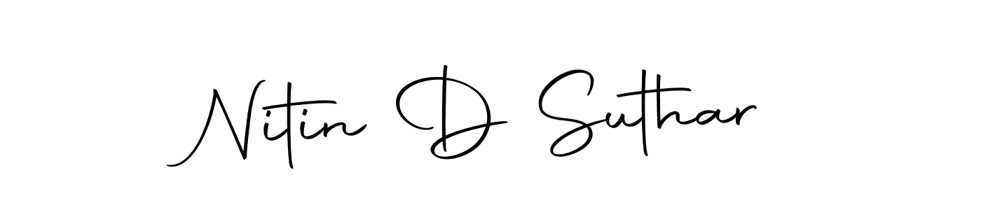 You can use this online signature creator to create a handwritten signature for the name Nitin D Suthar. This is the best online autograph maker. Nitin D Suthar signature style 10 images and pictures png