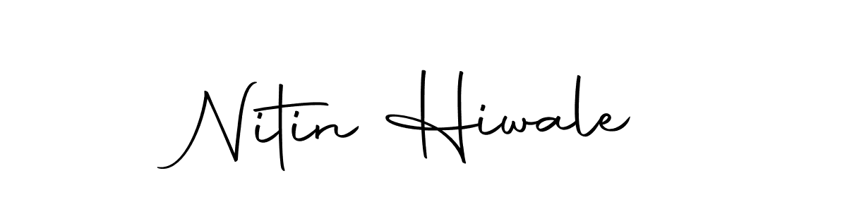 if you are searching for the best signature style for your name Nitin Hiwale. so please give up your signature search. here we have designed multiple signature styles  using Autography-DOLnW. Nitin Hiwale signature style 10 images and pictures png