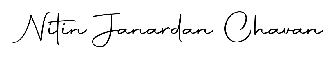It looks like you need a new signature style for name Nitin Janardan Chavan. Design unique handwritten (Autography-DOLnW) signature with our free signature maker in just a few clicks. Nitin Janardan Chavan signature style 10 images and pictures png