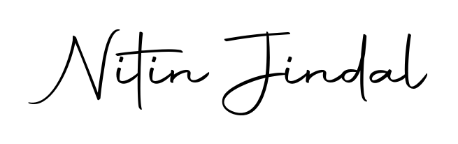 A dynamic signature style for Nitin Jindal using Autography-DOLnW script. Designed to look authentic, handwritten, and professional. Nitin Jindal signature style 10 images and pictures png