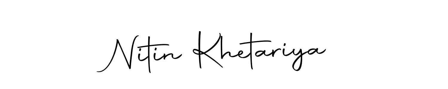 You should practise on your own different ways (Autography-DOLnW) to write your name (Nitin Khetariya) in signature. don't let someone else do it for you. Nitin Khetariya signature style 10 images and pictures png