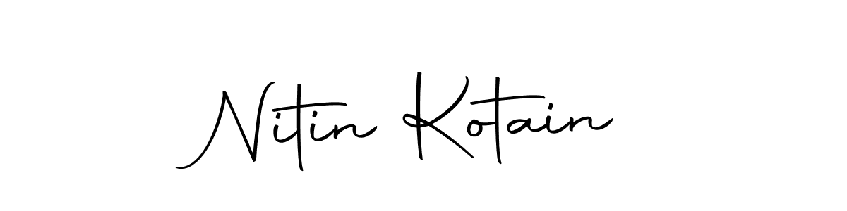 It looks lik you need a new signature style for name Nitin Kotain. Design unique handwritten (Autography-DOLnW) signature with our free signature maker in just a few clicks. Nitin Kotain signature style 10 images and pictures png