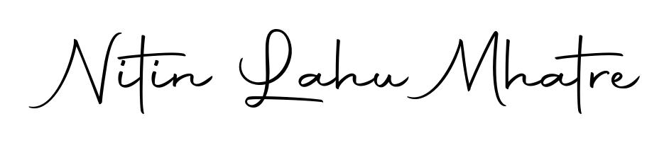 Once you've used our free online signature maker to create your best signature Autography-DOLnW style, it's time to enjoy signing your documents with Nitin Lahu Mhatre name. Nitin Lahu Mhatre signature style 10 images and pictures png