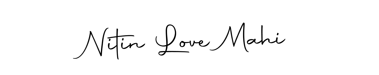 Make a beautiful signature design for name Nitin Love Mahi. Use this online signature maker to create a handwritten signature for free. Nitin Love Mahi signature style 10 images and pictures png