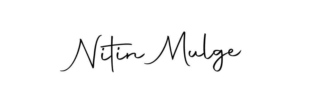 You can use this online signature creator to create a handwritten signature for the name Nitin Mulge. This is the best online autograph maker. Nitin Mulge signature style 10 images and pictures png