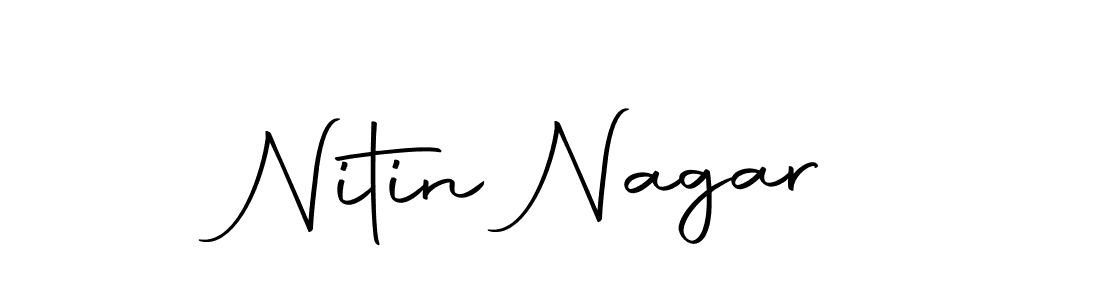 How to make Nitin Nagar signature? Autography-DOLnW is a professional autograph style. Create handwritten signature for Nitin Nagar name. Nitin Nagar signature style 10 images and pictures png