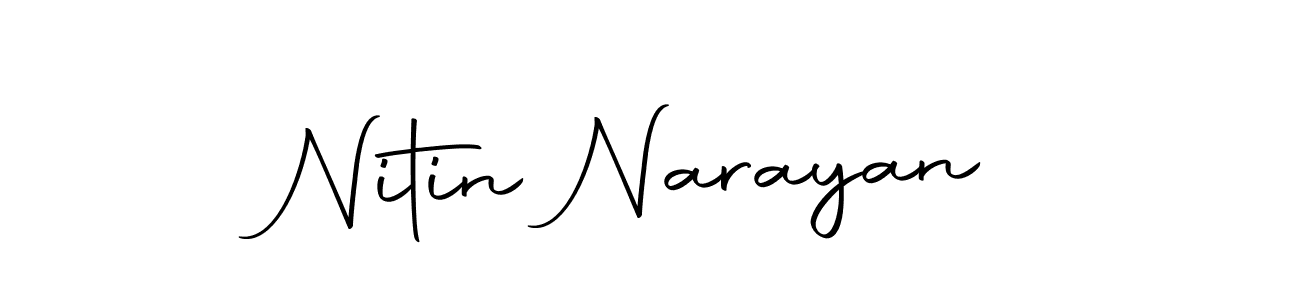 How to make Nitin Narayan signature? Autography-DOLnW is a professional autograph style. Create handwritten signature for Nitin Narayan name. Nitin Narayan signature style 10 images and pictures png