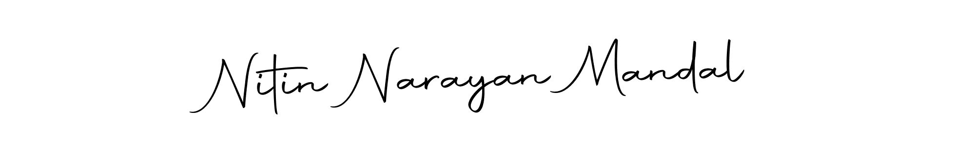 Make a beautiful signature design for name Nitin Narayan Mandal. Use this online signature maker to create a handwritten signature for free. Nitin Narayan Mandal signature style 10 images and pictures png