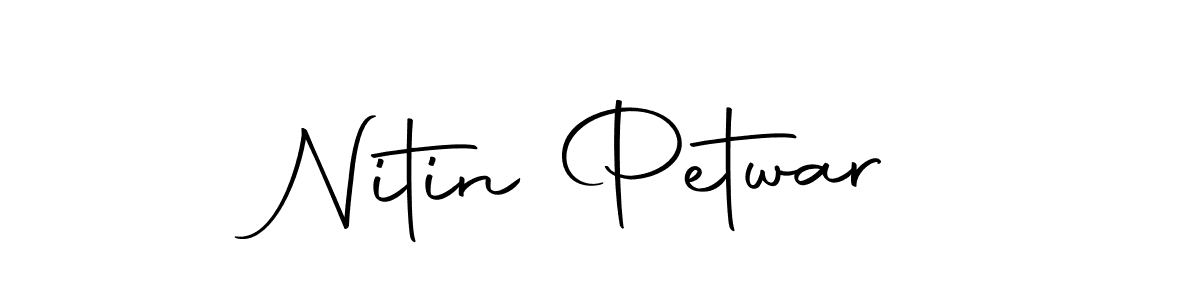 Design your own signature with our free online signature maker. With this signature software, you can create a handwritten (Autography-DOLnW) signature for name Nitin Petwar. Nitin Petwar signature style 10 images and pictures png