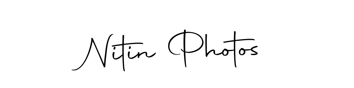 Also we have Nitin Photos name is the best signature style. Create professional handwritten signature collection using Autography-DOLnW autograph style. Nitin Photos signature style 10 images and pictures png