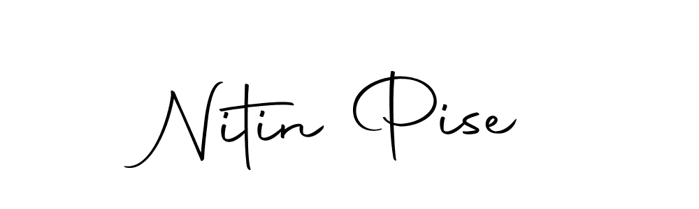 How to make Nitin Pise signature? Autography-DOLnW is a professional autograph style. Create handwritten signature for Nitin Pise name. Nitin Pise signature style 10 images and pictures png