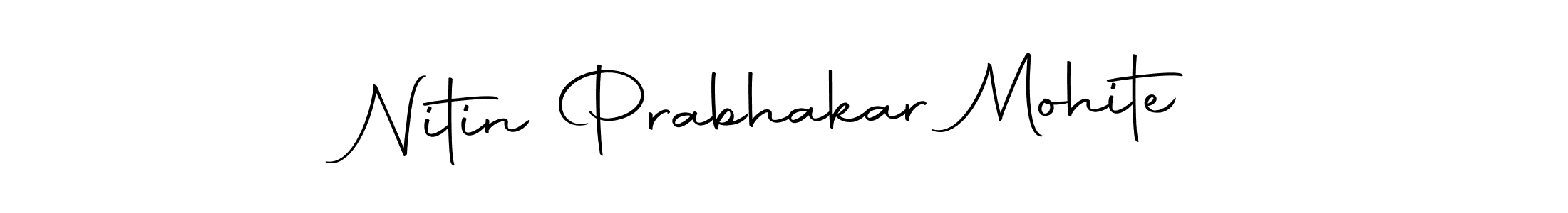 Design your own signature with our free online signature maker. With this signature software, you can create a handwritten (Autography-DOLnW) signature for name Nitin Prabhakar Mohite. Nitin Prabhakar Mohite signature style 10 images and pictures png