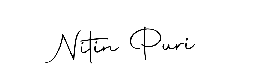 Here are the top 10 professional signature styles for the name Nitin Puri. These are the best autograph styles you can use for your name. Nitin Puri signature style 10 images and pictures png