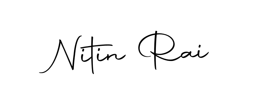 Here are the top 10 professional signature styles for the name Nitin Rai. These are the best autograph styles you can use for your name. Nitin Rai signature style 10 images and pictures png