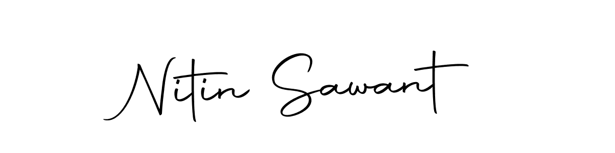 How to make Nitin Sawant signature? Autography-DOLnW is a professional autograph style. Create handwritten signature for Nitin Sawant name. Nitin Sawant signature style 10 images and pictures png