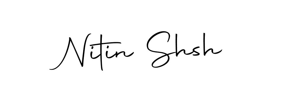 How to make Nitin Shsh signature? Autography-DOLnW is a professional autograph style. Create handwritten signature for Nitin Shsh name. Nitin Shsh signature style 10 images and pictures png