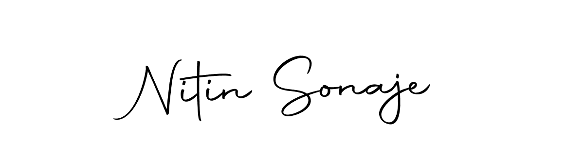 You should practise on your own different ways (Autography-DOLnW) to write your name (Nitin Sonaje) in signature. don't let someone else do it for you. Nitin Sonaje signature style 10 images and pictures png