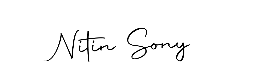 You can use this online signature creator to create a handwritten signature for the name Nitin Sony. This is the best online autograph maker. Nitin Sony signature style 10 images and pictures png