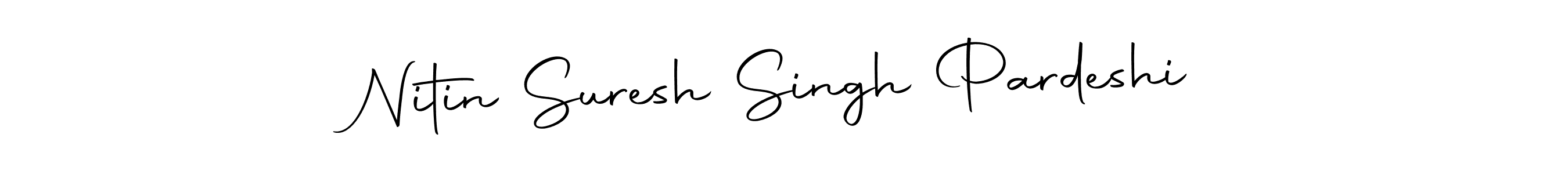 Once you've used our free online signature maker to create your best signature Autography-DOLnW style, it's time to enjoy all of the benefits that Nitin Suresh Singh Pardeshi name signing documents. Nitin Suresh Singh Pardeshi signature style 10 images and pictures png