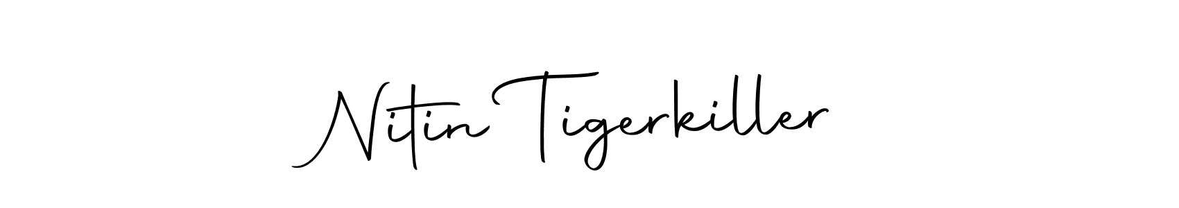 Make a beautiful signature design for name Nitin Tigerkiller. With this signature (Autography-DOLnW) style, you can create a handwritten signature for free. Nitin Tigerkiller signature style 10 images and pictures png