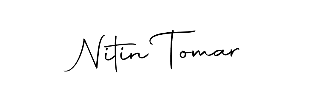 Also we have Nitin Tomar name is the best signature style. Create professional handwritten signature collection using Autography-DOLnW autograph style. Nitin Tomar signature style 10 images and pictures png