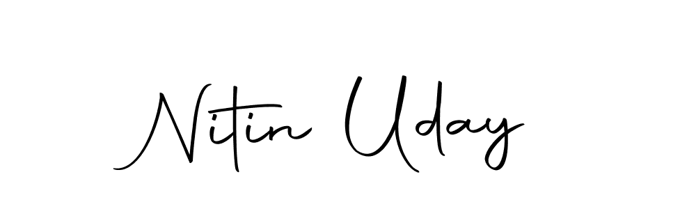 Also You can easily find your signature by using the search form. We will create Nitin Uday name handwritten signature images for you free of cost using Autography-DOLnW sign style. Nitin Uday signature style 10 images and pictures png