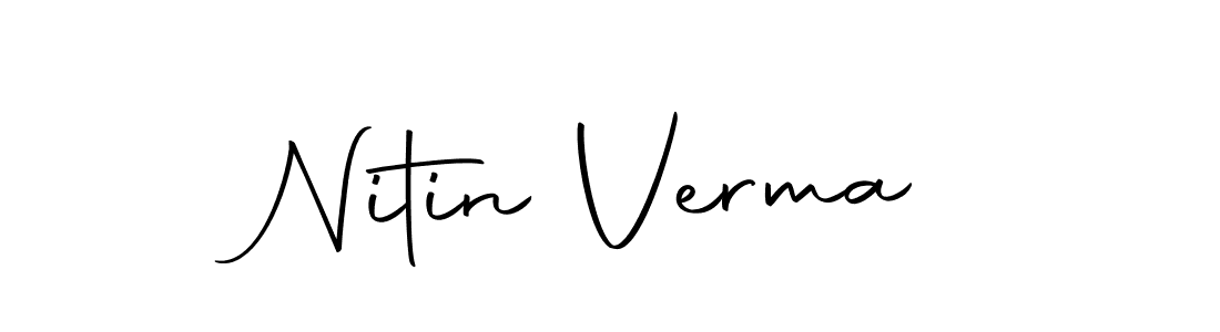 Nitin Verma stylish signature style. Best Handwritten Sign (Autography-DOLnW) for my name. Handwritten Signature Collection Ideas for my name Nitin Verma. Nitin Verma signature style 10 images and pictures png