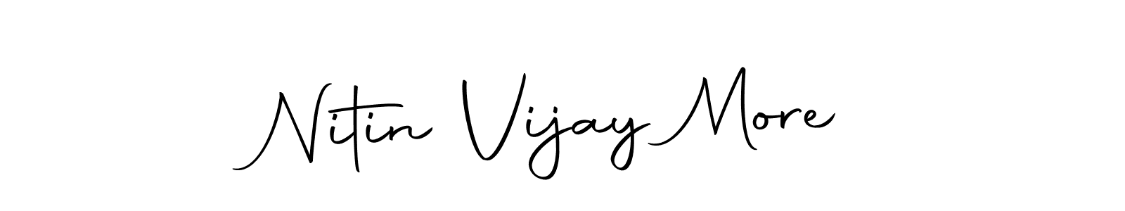 How to Draw Nitin Vijay More signature style? Autography-DOLnW is a latest design signature styles for name Nitin Vijay More. Nitin Vijay More signature style 10 images and pictures png