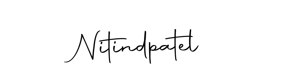 Nitindpatel stylish signature style. Best Handwritten Sign (Autography-DOLnW) for my name. Handwritten Signature Collection Ideas for my name Nitindpatel. Nitindpatel signature style 10 images and pictures png