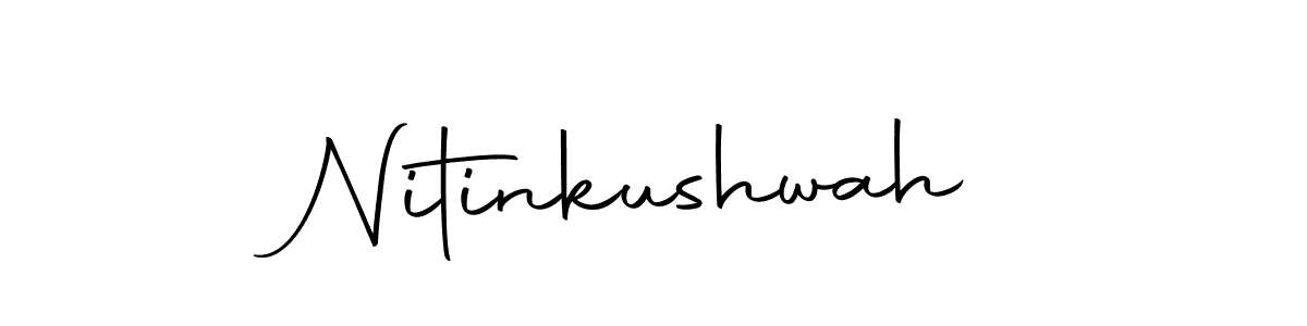 How to make Nitinkushwah signature? Autography-DOLnW is a professional autograph style. Create handwritten signature for Nitinkushwah name. Nitinkushwah signature style 10 images and pictures png