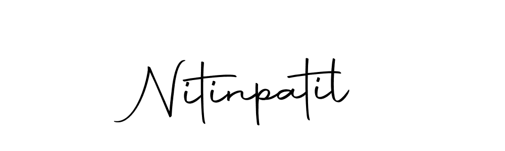 Design your own signature with our free online signature maker. With this signature software, you can create a handwritten (Autography-DOLnW) signature for name Nitinpatil. Nitinpatil signature style 10 images and pictures png