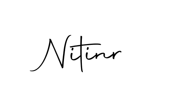 You should practise on your own different ways (Autography-DOLnW) to write your name (Nitinr) in signature. don't let someone else do it for you. Nitinr signature style 10 images and pictures png