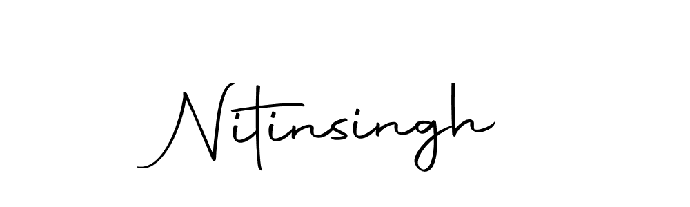 The best way (Autography-DOLnW) to make a short signature is to pick only two or three words in your name. The name Nitinsingh include a total of six letters. For converting this name. Nitinsingh signature style 10 images and pictures png