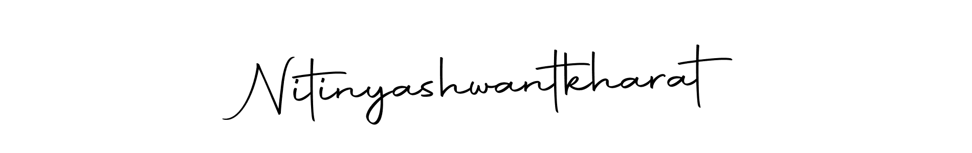Also we have Nitinyashwantkharat name is the best signature style. Create professional handwritten signature collection using Autography-DOLnW autograph style. Nitinyashwantkharat signature style 10 images and pictures png