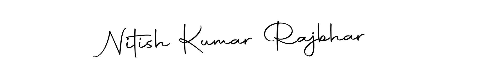 The best way (Autography-DOLnW) to make a short signature is to pick only two or three words in your name. The name Nitish Kumar Rajbhar include a total of six letters. For converting this name. Nitish Kumar Rajbhar signature style 10 images and pictures png