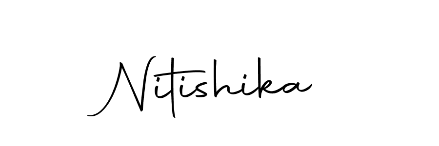 Autography-DOLnW is a professional signature style that is perfect for those who want to add a touch of class to their signature. It is also a great choice for those who want to make their signature more unique. Get Nitishika name to fancy signature for free. Nitishika signature style 10 images and pictures png