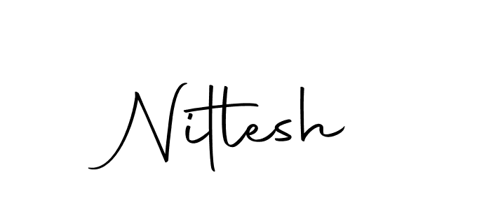 Also we have Nitlesh name is the best signature style. Create professional handwritten signature collection using Autography-DOLnW autograph style. Nitlesh signature style 10 images and pictures png