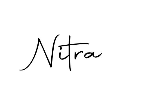 if you are searching for the best signature style for your name Nitra. so please give up your signature search. here we have designed multiple signature styles  using Autography-DOLnW. Nitra signature style 10 images and pictures png