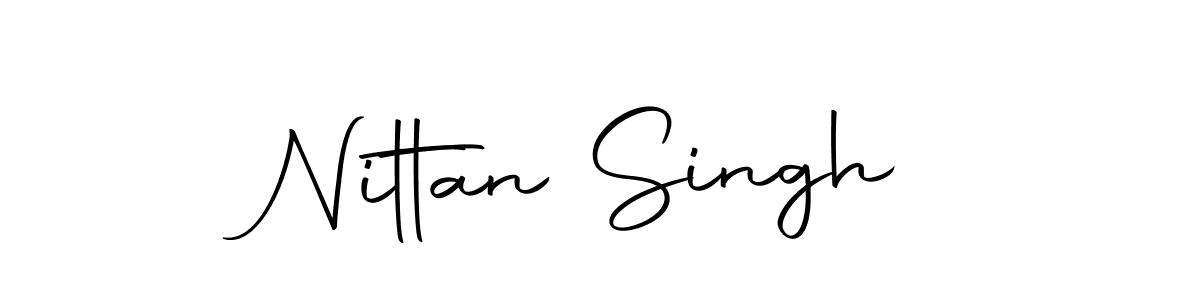 Design your own signature with our free online signature maker. With this signature software, you can create a handwritten (Autography-DOLnW) signature for name Nittan Singh. Nittan Singh signature style 10 images and pictures png