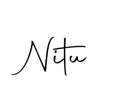 You can use this online signature creator to create a handwritten signature for the name Nitu. This is the best online autograph maker. Nitu signature style 10 images and pictures png