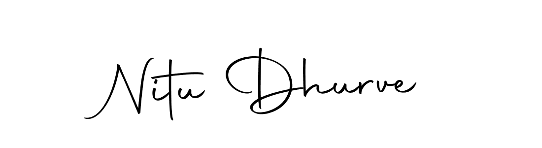 Similarly Autography-DOLnW is the best handwritten signature design. Signature creator online .You can use it as an online autograph creator for name Nitu Dhurve. Nitu Dhurve signature style 10 images and pictures png