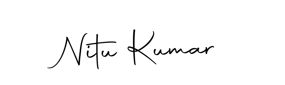 Make a beautiful signature design for name Nitu Kumar. With this signature (Autography-DOLnW) style, you can create a handwritten signature for free. Nitu Kumar signature style 10 images and pictures png