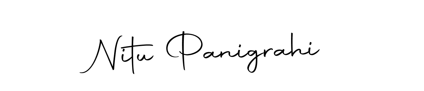 Design your own signature with our free online signature maker. With this signature software, you can create a handwritten (Autography-DOLnW) signature for name Nitu Panigrahi. Nitu Panigrahi signature style 10 images and pictures png