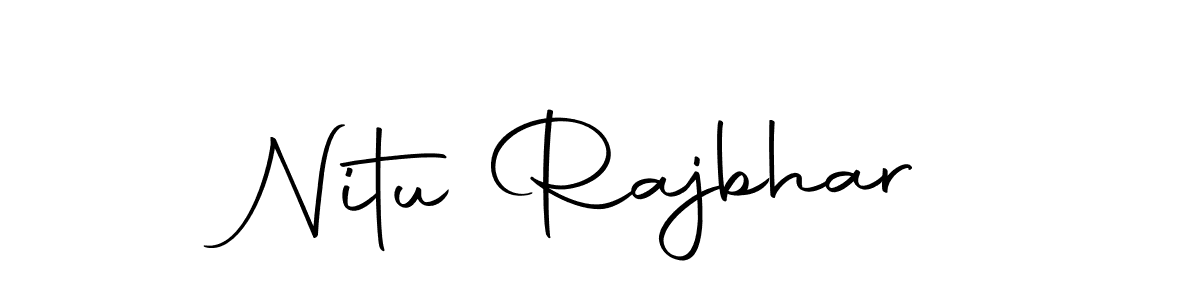 Here are the top 10 professional signature styles for the name Nitu Rajbhar. These are the best autograph styles you can use for your name. Nitu Rajbhar signature style 10 images and pictures png