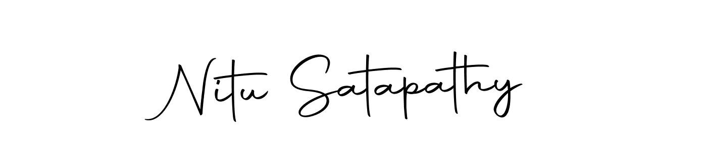 Use a signature maker to create a handwritten signature online. With this signature software, you can design (Autography-DOLnW) your own signature for name Nitu Satapathy. Nitu Satapathy signature style 10 images and pictures png